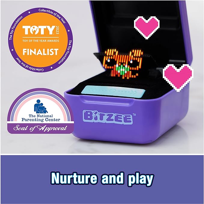 Interactive Toy Digital Pet with 15 Animals Inside, Virtual Electronic Pets React to Touch, Kids Toys for Girls and Boys