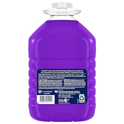 Fabuloso Professional All Purpose Cleaner & Degreaser - Lavender, 1 Gallon (Pack of 1)