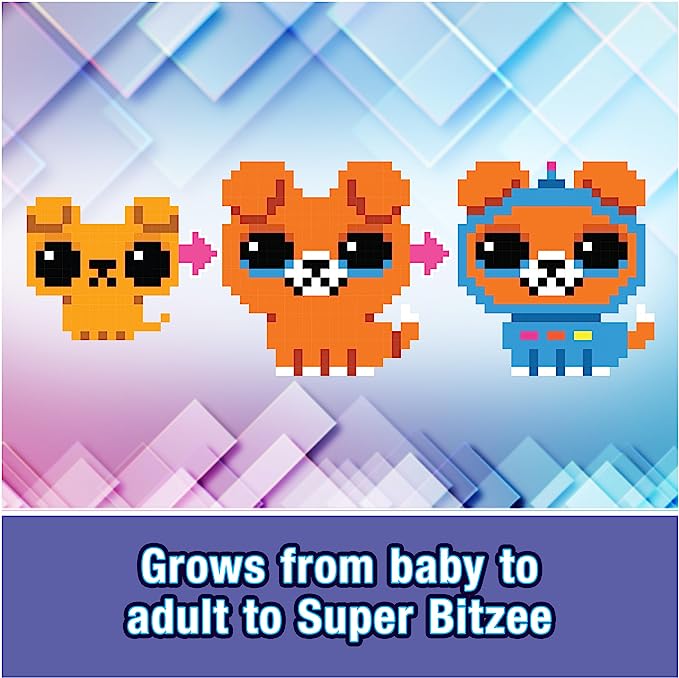 Interactive Toy Digital Pet with 15 Animals Inside, Virtual Electronic Pets React to Touch, Kids Toys for Girls and Boys