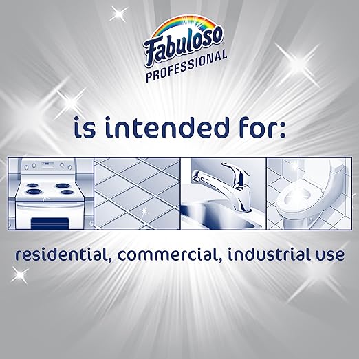 Fabuloso Professional All Purpose Cleaner & Degreaser - Lavender, 1 Gallon (Pack of 1)