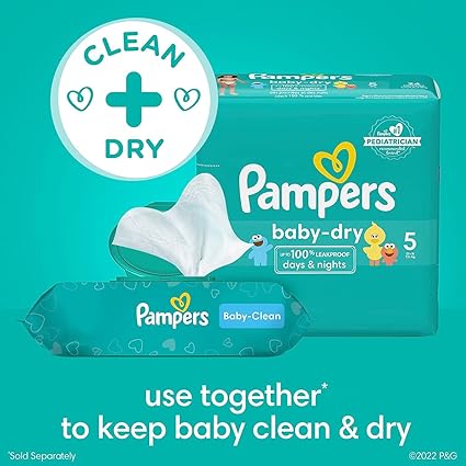 Pampers Baby Fresh Scented Baby Wipes Combo, 72 Count (Pack of 16)