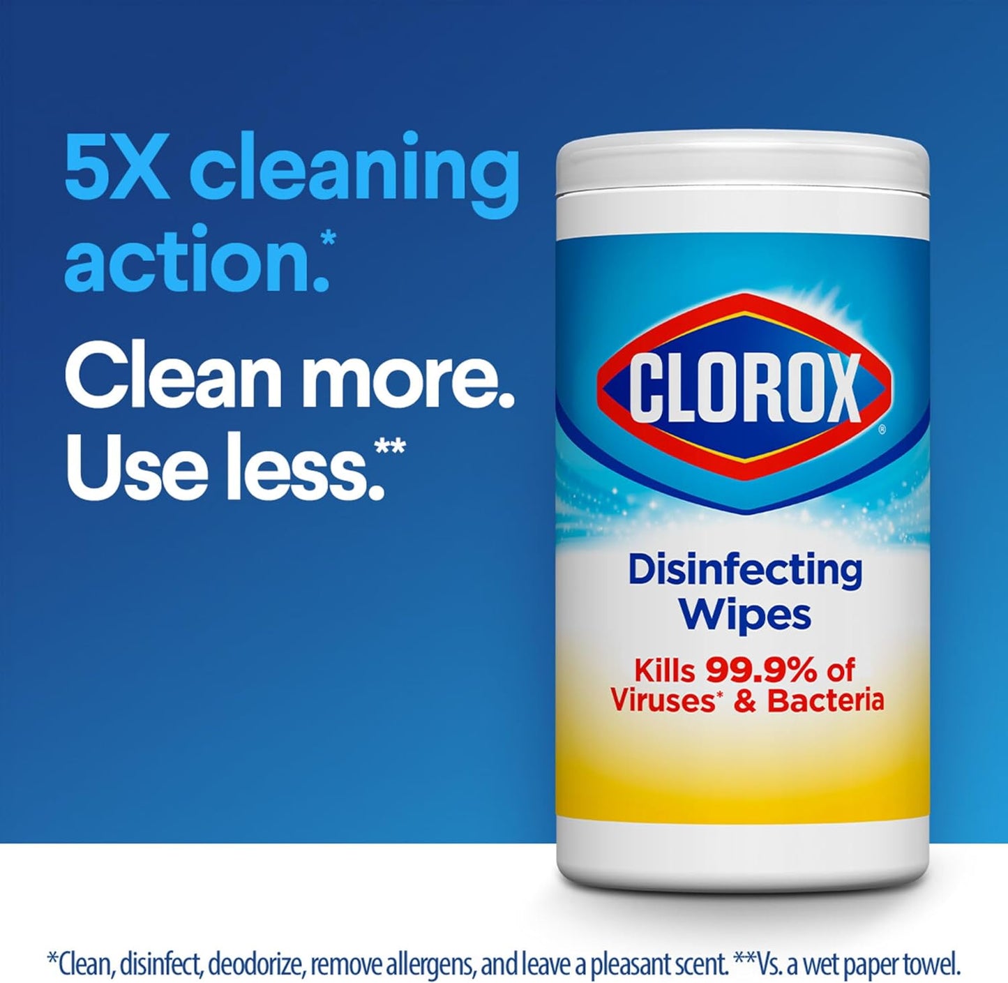 Clorox Disinfecting Wipes Value Pack, Household Essentials, 75 Count (Pack of 3)(Package May Vary)