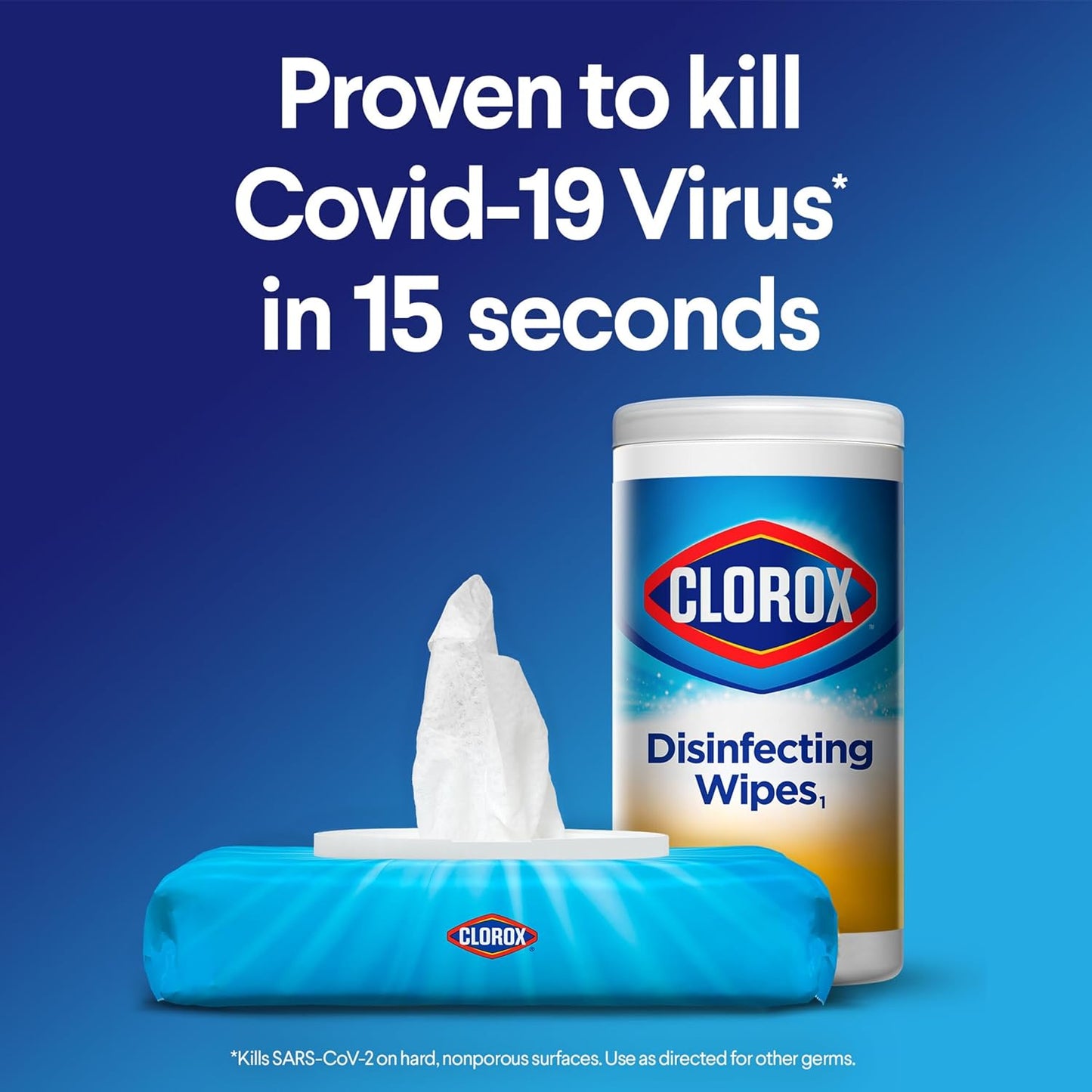 Clorox Disinfecting Wipes Value Pack, Household Essentials, 75 Count (Pack of 3)(Package May Vary)
