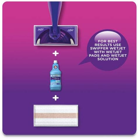 Swiffer WetJet Antibacterial Floor Cleaning Solution Refill, Citrus Scent, 1.25 Liters - For Mopping All Floors
