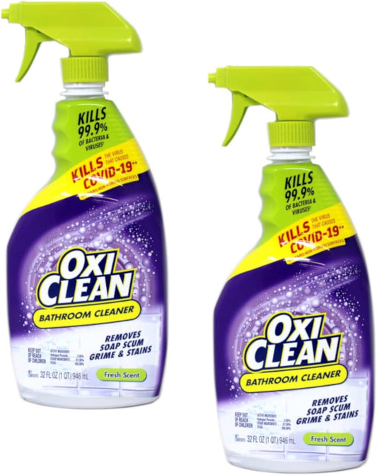 OxiClean Shower, Tub & Tile Cleaner 32 oz (Pack of 2)