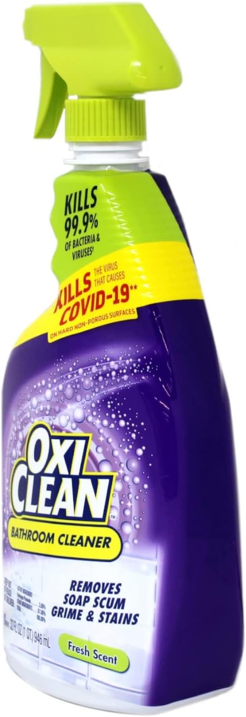 OxiClean Shower, Tub & Tile Cleaner 32 oz (Pack of 2)