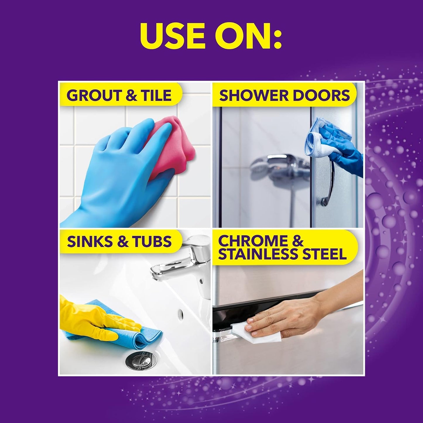 Kaboom OxiClean Bathroom Cleaner, Shower, Tub & Tile, powered by OxiClean Stainfighters, 32oz.