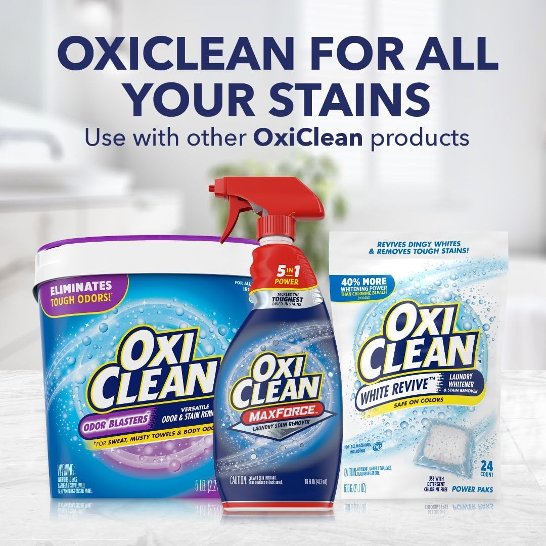 OxiClean Max Force Laundry Stain Remover Spray, 12 Fl. Oz, 3-Pack
