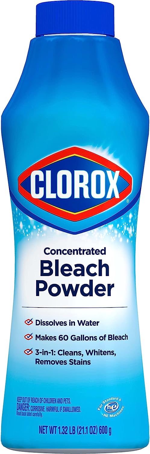 Clorox Concentrated Bleach Powder, 21.1 oz