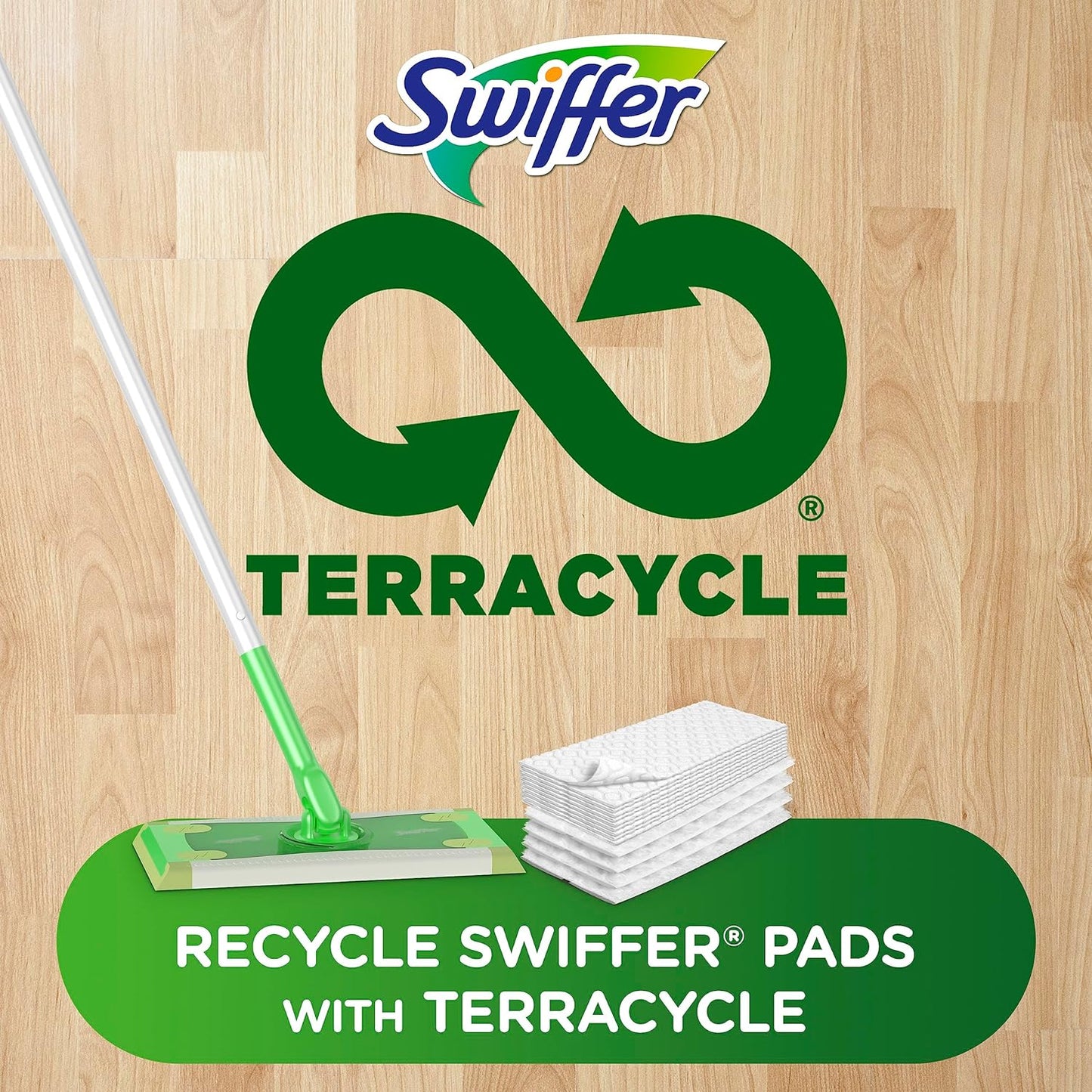 Swiffer Sweeper Dry Sweeping Pad, Multi Surface Refills for Dusters Floor Mop, with Febreze Lavender, 32 count